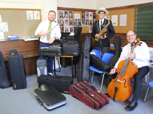 Splinternuwe musiekskool by JvR!