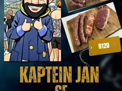 Kaptein Jan wil braai!