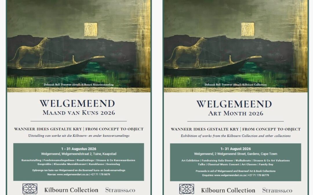 Welmeneed Maand van Kuns (Augustus)