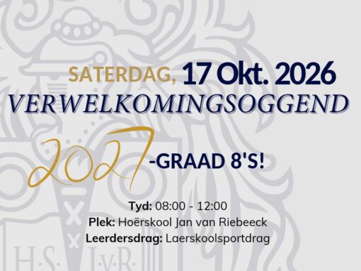 Graad 8-Inligtingsdag vir 2027