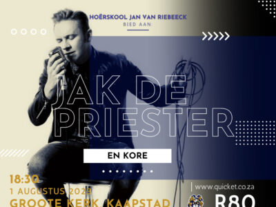 Jak de Priester en kore: 1 Augustus 2023